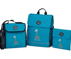 Carl Oscar Bolsa Merienda Térmica Pack n'Snack Jirafa Turquoise 5L Personalizable^ Bolsas Térmicas