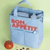 Helio Ferretti Bolsa Merienda Térmica Bon Appétit Azul Celeste