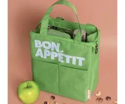 Helio Ferretti Bolsa Merienda Térmica Bon Appétit Verde Botella