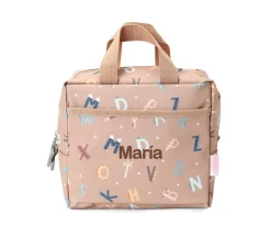 Tutete Bolsa Merienda Térmica Funny Letters Personalizable^ Bolsas Merienda Personalizadas