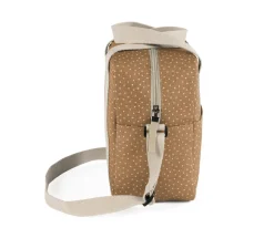 Walking Mum Bolsa Merienda Térmica Lunares Poppy Canela^ Bolsas Térmicas