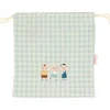 Tutete Textil Bolsa Merienda Vichy The Three Little Pigs Personalizable