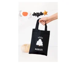 Niños Tutete Bolsa Negra Truco o Trato Halloween Personalizable
