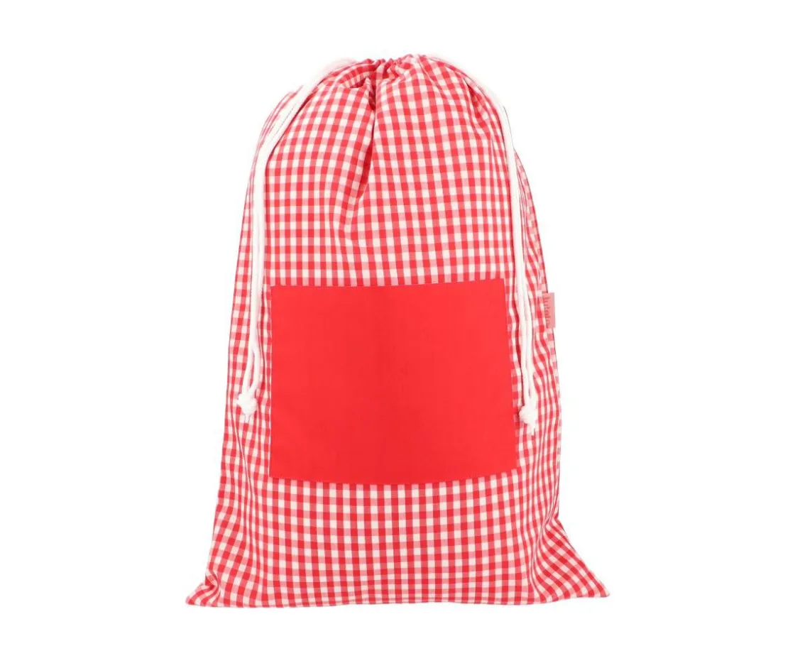 Tutete Textil Bolsa para Muda Vichy Rojo Personalizable^Niños Cambiadores Para Bebés