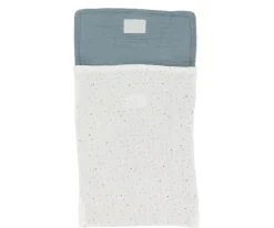 Cristina de Jos'h Bolsa para Pañales Rainbow Dots Azul Personalizable^Niños Cambiadores Para Bebés