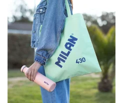 Milan Bolsa Tote Bag Personalizable Colección 430 Since 1918 Verde