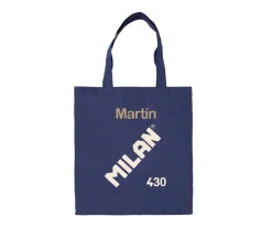 Milan Bolsa Tote Bag Personalizable Colección 430 Since 1918 Azul Marino