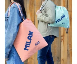 Milan Bolsa Tote Bag Personalizable Colección 430 Since 1918 Rosa