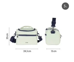 Milan Bolsa Térmica 5L Colección 430 Since 1918 Verde Personalizable^ Bolsas Térmicas