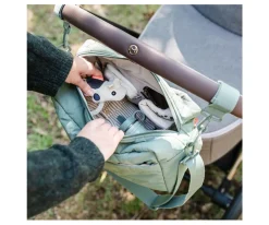 Done by Deer Bolso Acolchado para Carro Bebé Green^Niños Bolsos Carro Bebé