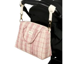 Nobodinoz Bolso Carro Bebé Mini Stories Powder Red Checks^Niños Bolsos