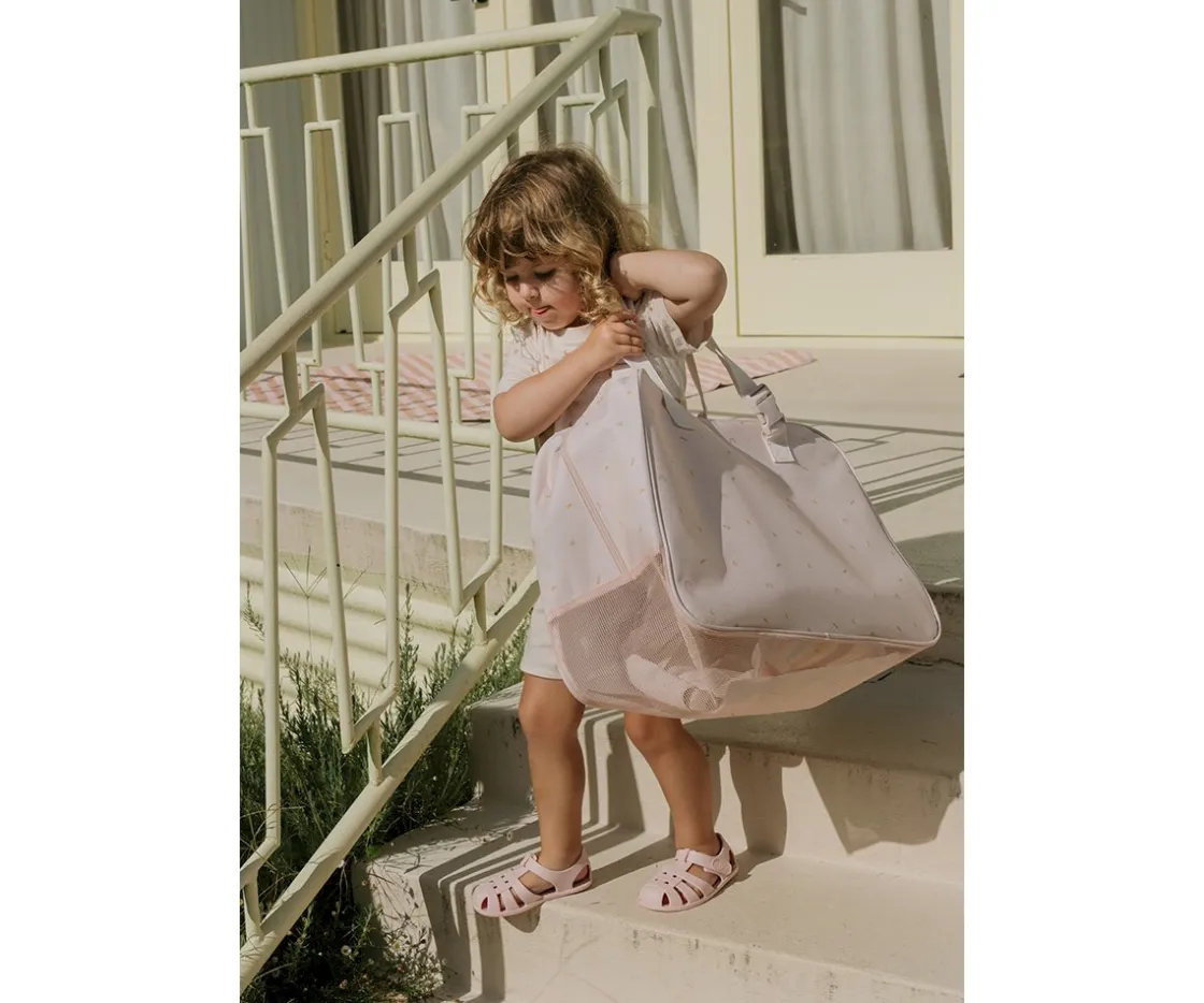 Monnëka Bolso de Playa con Rejilla Strawberries Personalizable