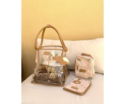 Play and store Bolso de Playa Taupe^ Bolsas De Playa