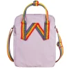Fjällräven Bolso Kanken Rainbow Sling Pastel Lavender