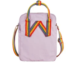 Fjällräven Bolso Kanken Rainbow Sling Pastel Lavender