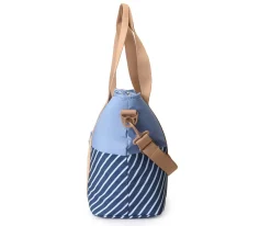 Monnëka Bolso Nevera Stripes Blue