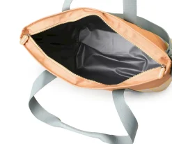 Monnëka Bolso Nevera Stripes Yellow Chess