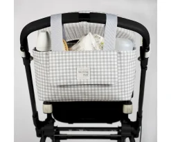 Walking Mum Bolso Organizador I Love Vichy Gris^Niños Bolsos Carro Bebé
