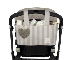 Walking Mum Bolso Organizador Sintra Beige Personalizable^Niños Bolsos Carro Bebé