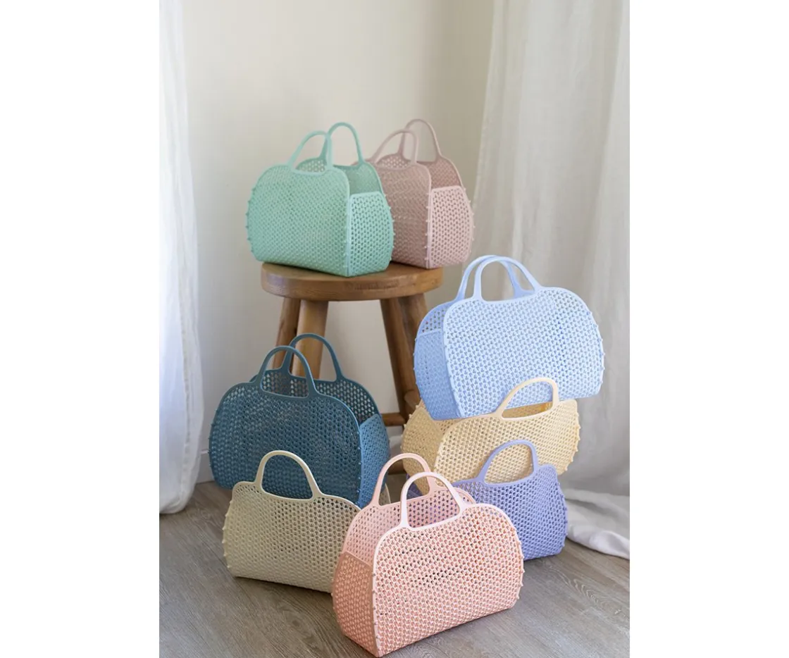 Monnëka Bolso Retro Vintage Sea Green^ Bolsas De Playa