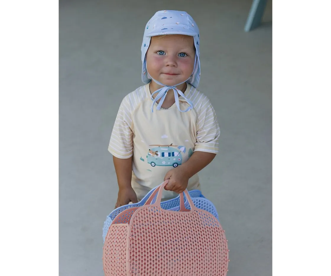 Monnëka Bolso Retro Vintage Serenity Blue^ Bolsas De Playa