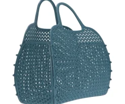 Monnëka Bolso Retro Vintage Teal^ Bolsas De Playa