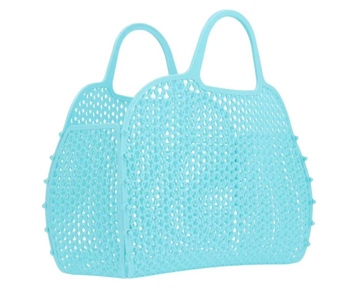 Monnëka Bolso Retro Vintage Turquoise^ Bolsas De Playa