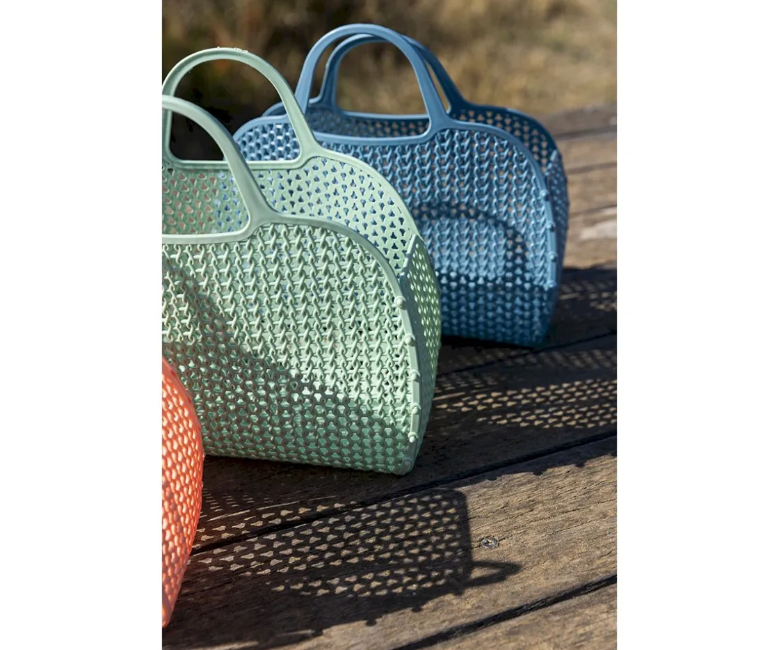 Monnëka Bolso Retro Vintage Turquoise^ Bolsas De Playa