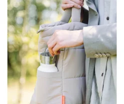 Done by Deer Bolso Tote Acolchado Sand con Cambiador^ Moda Mamá