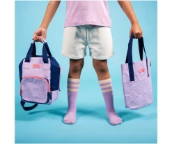 SUPER PETIT Bolso Tote Ecológico Lilac Pepito