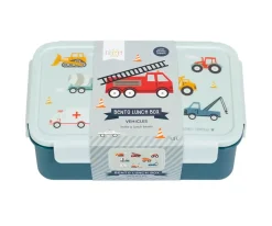 A Little Lovely Company Boîte à lunch Bento Vehicles^ Fiambreras Infantiles