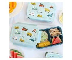 A Little Lovely Company Boîte à lunch Bento Vehicles^ Fiambreras Infantiles