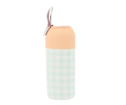 Monnëka Botella Acero con Funda Stripes Apricot Personalizable 750ml^ Botellas Para Personalizar