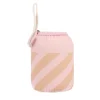 Monnëka Botella Acero con Funda Stripes Pink Personalizable 350ml^ Botellas De Acero