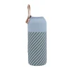 Monnëka Botella Acero con Funda Stripes Blue Personalizable 750ml^ Botellas Para Personalizar