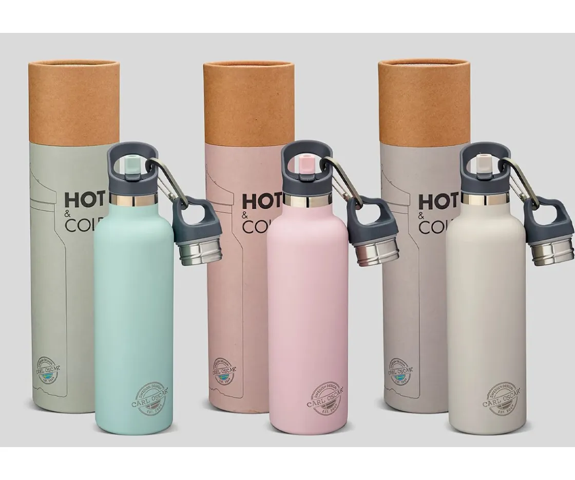 Carl Oscar Botella Acero Inoxidable 500ml Gris^ Termos Infantiles