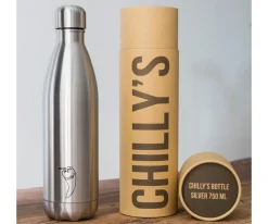 Chilly’s Bottles Botella Acero Inoxidable Silver 750ml