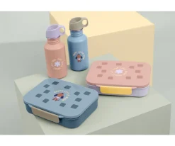 Lassig Botella Acero Inoxidable Pattern Party Blue/Green 500 ml