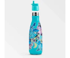 Chilly’s Bottles Botella Acero Inoxidable Kids Crew Azul 350 ml