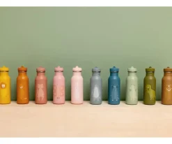 Trixie Botella Acero Mr.Triceratops 350ml + 6 Pegatinas Redondas Blue Regalo^ Botellas De Acero