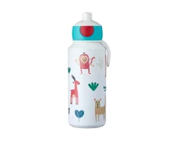 Mepal Botella Campus Pop-Up Animal Friends 400ml^ Botellas De Plástico