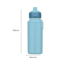 Mepal Botella Campus Pop-Up Personalizada Tutete Cool Blue 400ml Magical Forest