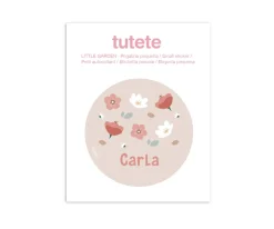 Mepal Botella Campus Pop-Up Personalizada Pink 400ml Little Garden