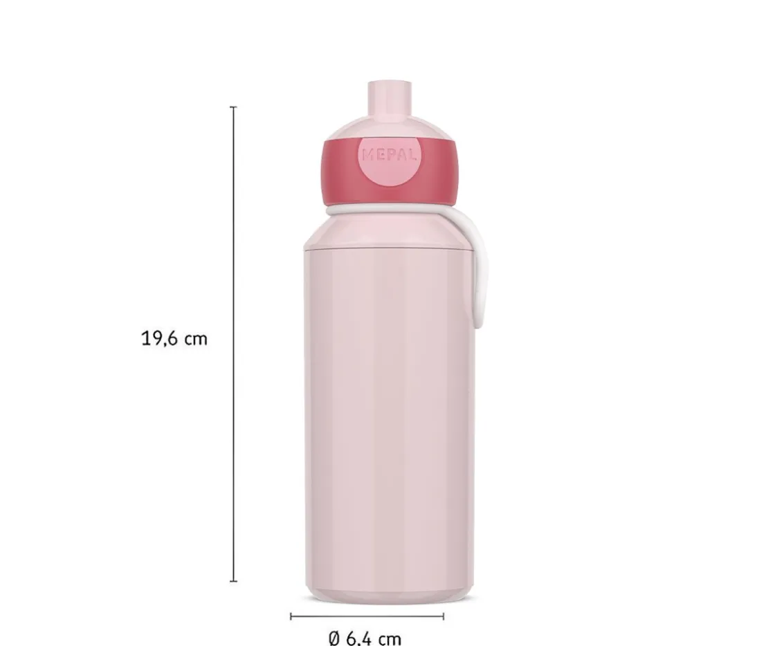Mepal Botella Campus Pop-Up Personalizada Tutete Cool Pink 400ml Little Red
