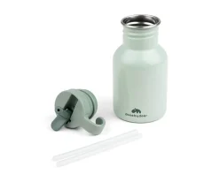 Done by Deer Botella de Acero Croco Verde^ Botellas De Acero