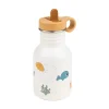 Done by Deer Botella de Acero Sea friends Beige^ Botellas De Acero