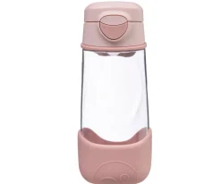 b.box Botella de Tritán con Boquilla y Asa 450 ml Blush Crush^ Botellas De Plástico