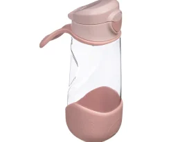 b.box Botella de Tritán con Boquilla y Asa 450 ml Blush Crush^ Botellas De Plástico