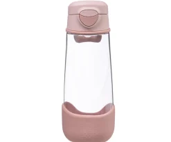 b.box Botella de Tritán con Boquilla y Asa 600 ml Blush Crush^ Botellas De Plástico