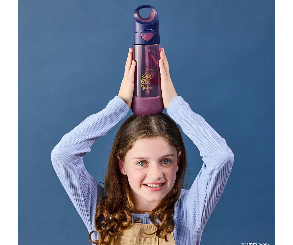 b.box Botella de Tritán con Pajita 600 ml Harry Potter^ Botellas De Plástico
